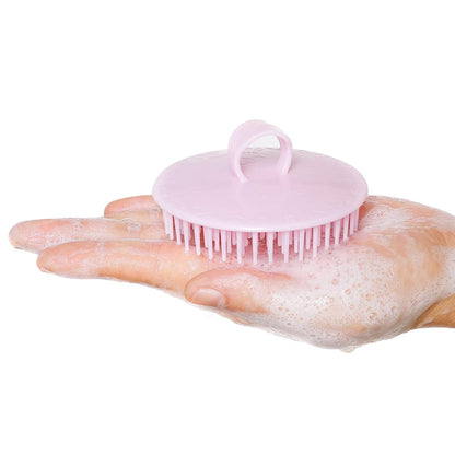 4PCS Hair Scalp Scrubber Massager Brush Head Exfoliator Shower Shampoo Comb