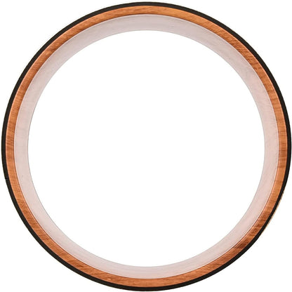 Cork Yoga Wheel for Stretching Flexibility Back Bends Deepen Yoga Pose Backbend Brown 5" x 12"