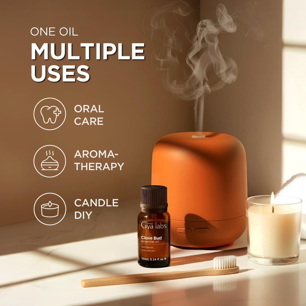 100% Pure Lavender Essential Oil for Skin & Diffuser - 4 Fl Oz