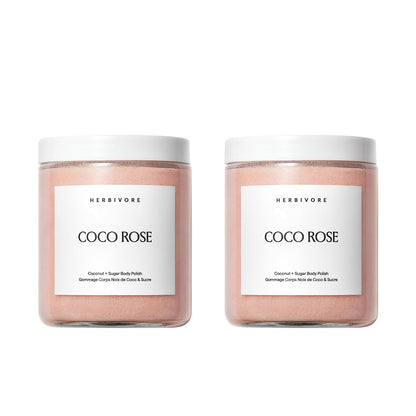 HERBIVORE Coco Rose Body Scrub | Exfoliating, Coconut & Shea, 8 oz