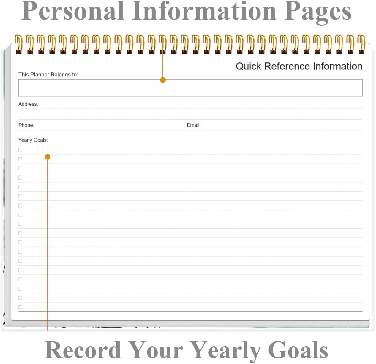 Weekly Productivity Planner - 8.5" x 11" Dashboard Desk Notepad Has 6 Focus Areas to List Tasks for Goals, Projects, Clients, Academic or Meal-Organize Your Daily Work Efficiently, 54 Weeks, Green