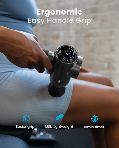 RENPHO Active+ Massage Gun, App-Controlled Guided Courses, Bluetooth