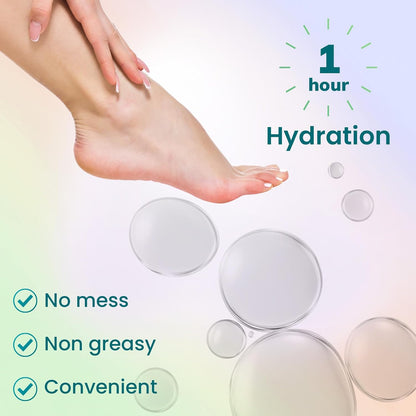 BLOOMORA Foot Peeling Mask (6 pairs) Exfoliating Foot Mask for Dry Cracked Feet with Lavender & Shea Butter, Dead Skin & Callus Remover for Feet, Exfoliating Socks for Women & Men, One Size Fits Most