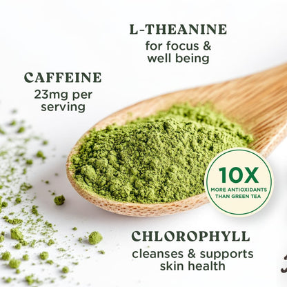 Harmony Premium Japanese Lavender Matcha Tea, 10 Sticks