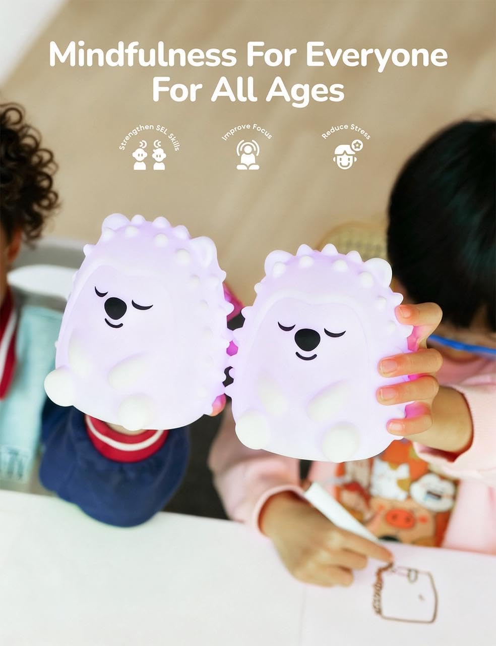 Breathing Pal, Anxiety Relief Kid Breathing Light for Calm Down Corner
