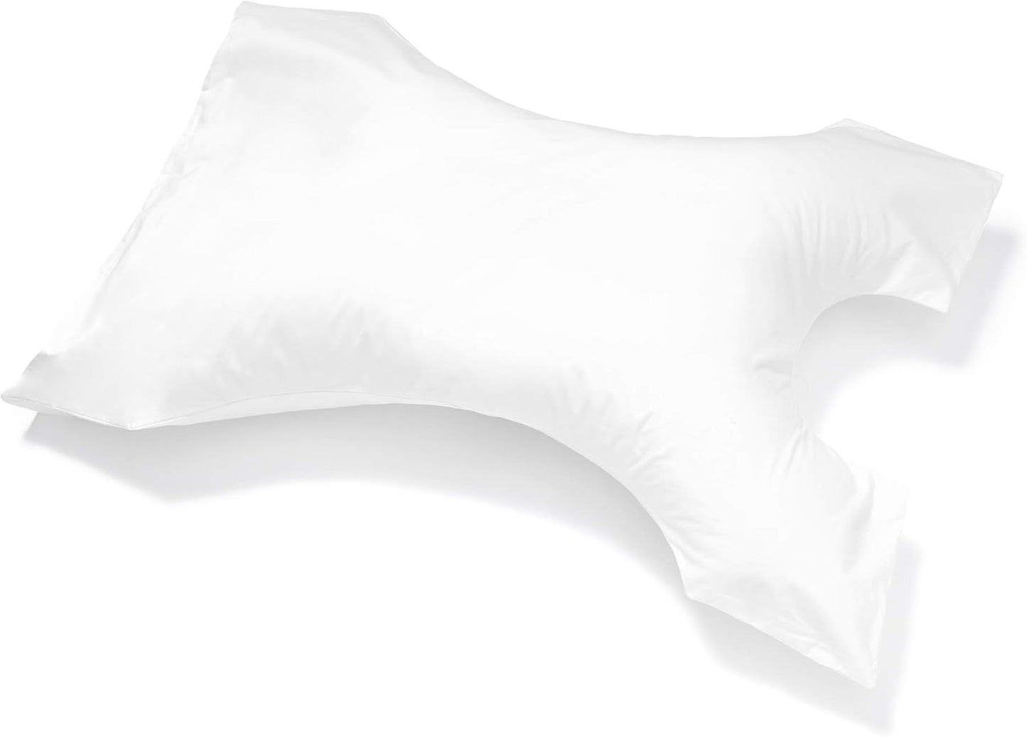 CPAP Pillow by Pillows with a Purpose - Standard Size - Unqiue Design with Contoured Cut-Outs - Hypoallergenic with Cover Included
