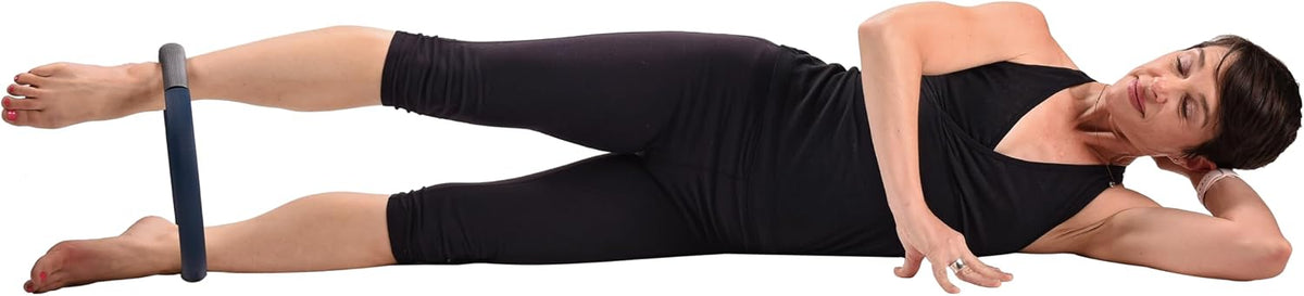 AeroPilates 12 in Magic Circle Ring with Workout Guide for Pilates Workouts