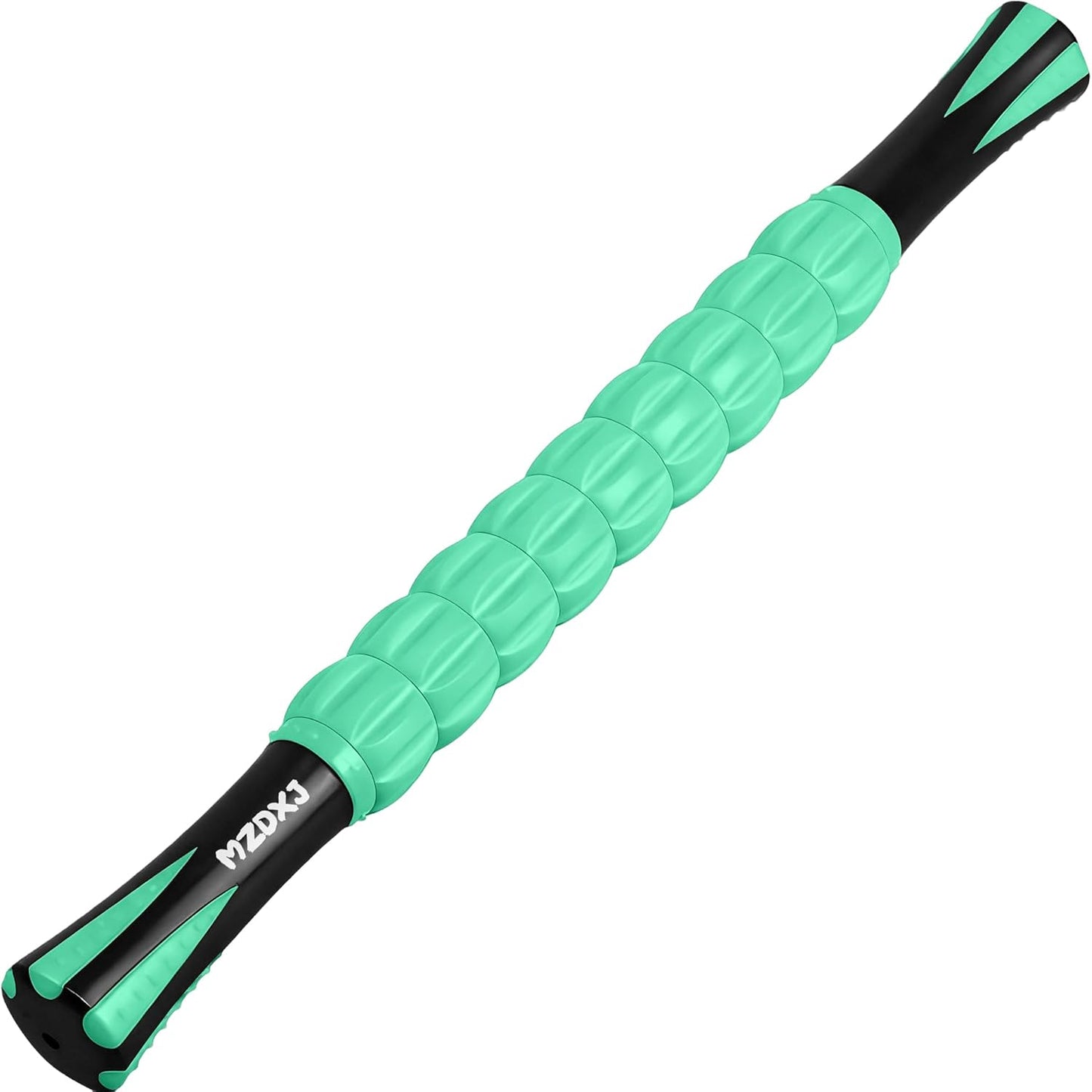 Muscle Roller Massage Roller Stick- Deep Tissue Fascia Blaster for Myofascial Pain Relief, Lymphatic Drainage & Body Sculpting, Handheld Physical Therapy & Recovery Tool (Pink black-18 inch)