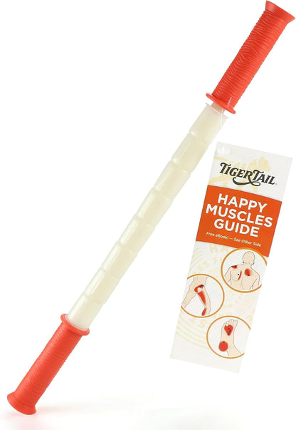 Tiger Tail The Stick - Bendy 15” Flexible Muscle Roller Stick for Myofascial Release & Trigger Points - Bendable Deep Tissue Massager for Legs, Back, Shoulders - Relieve Soreness & Improve Recovery