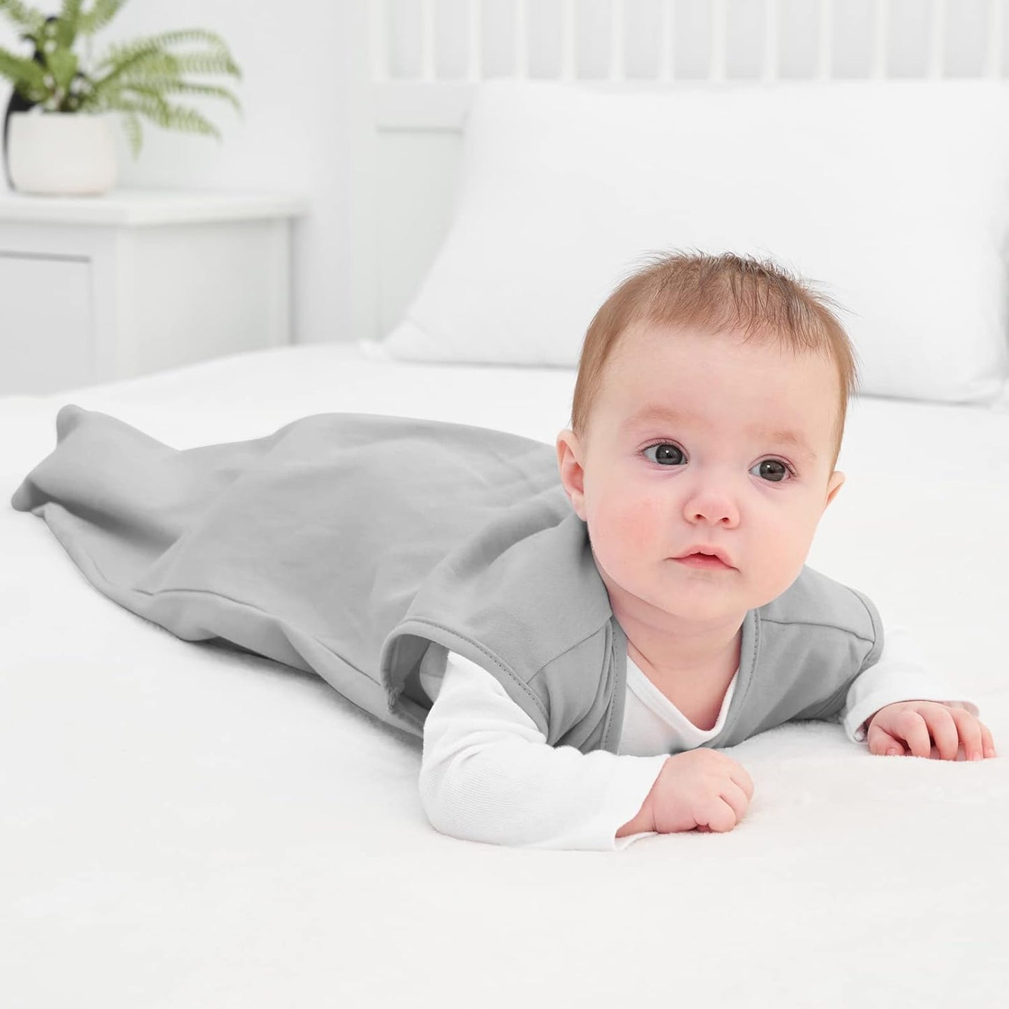 Yoofoss Baby Sleep Sack Baby Wearable Blanket 100% Cotton 2-Way Zipper Toddler Sleeping Sack