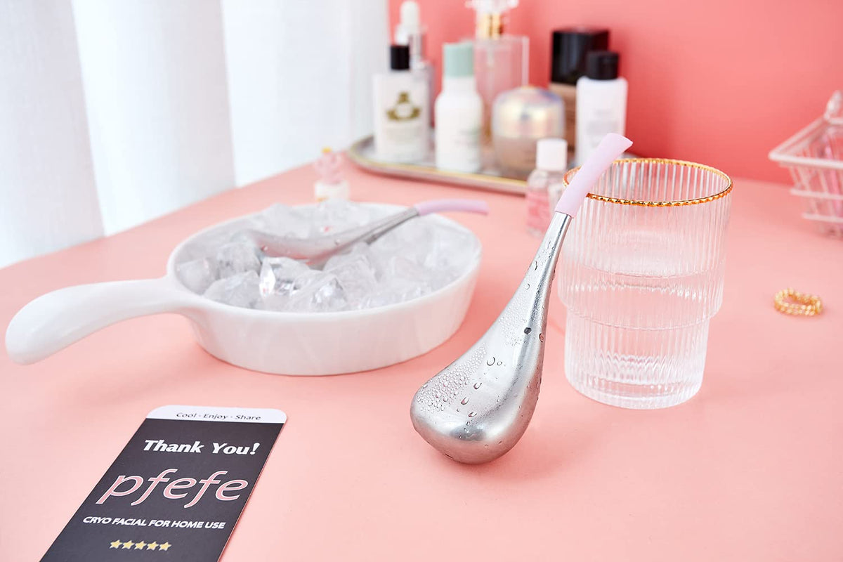 Ice Globes for Face Eyes, Cryo Sticks Facial Skin Care Tools for Puffy Eyes