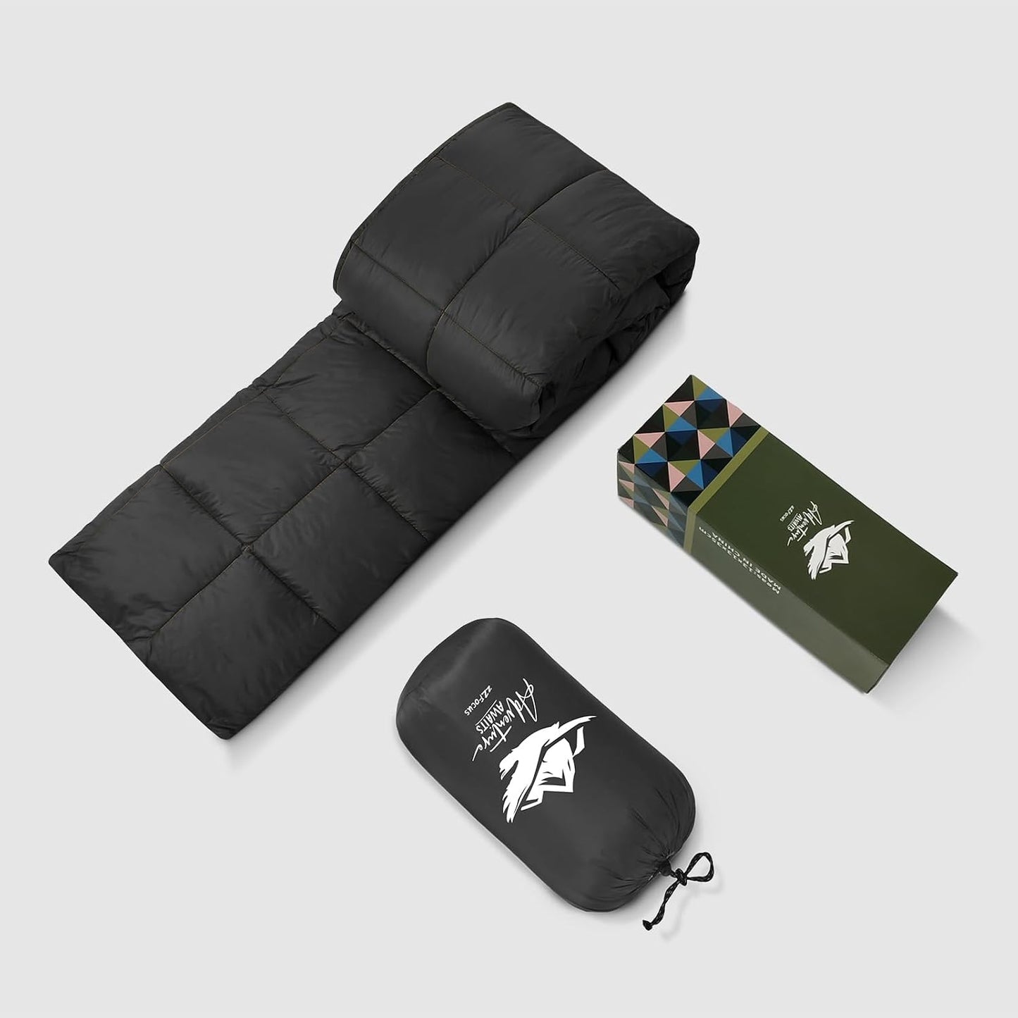 Mini Camping Blanket Lightweight Puffy Camp Blanket