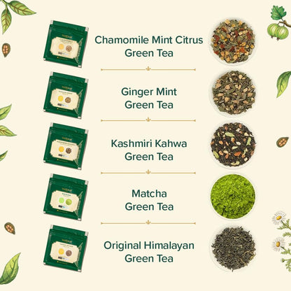 VAHDAM, Oprah's Favorite Tea Gift Set | 3 Premium Chai Teas in Golden Tin Caddy Gift Box | Exotic Chai Tea Blends | Gluten Free, Non GMO | Gifts for Men And Women
