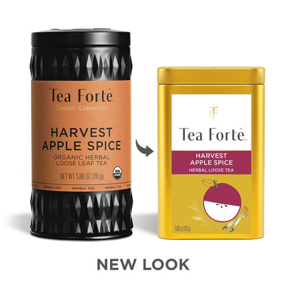 Tea Forte Harvest Apple Spice Loose Leaf Tea Canister