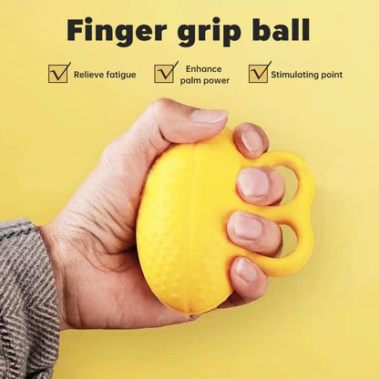 Finger Grip Ball, Hand Exerciser Grip Strengthener,Stroke Rehab Equipment,Stress Balls for Adults, Finger Gripper Strengthening Exercise for Hand