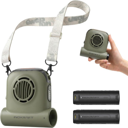 InoKraft Waist Fan with Swappable 4Ah Rechargeable Battery