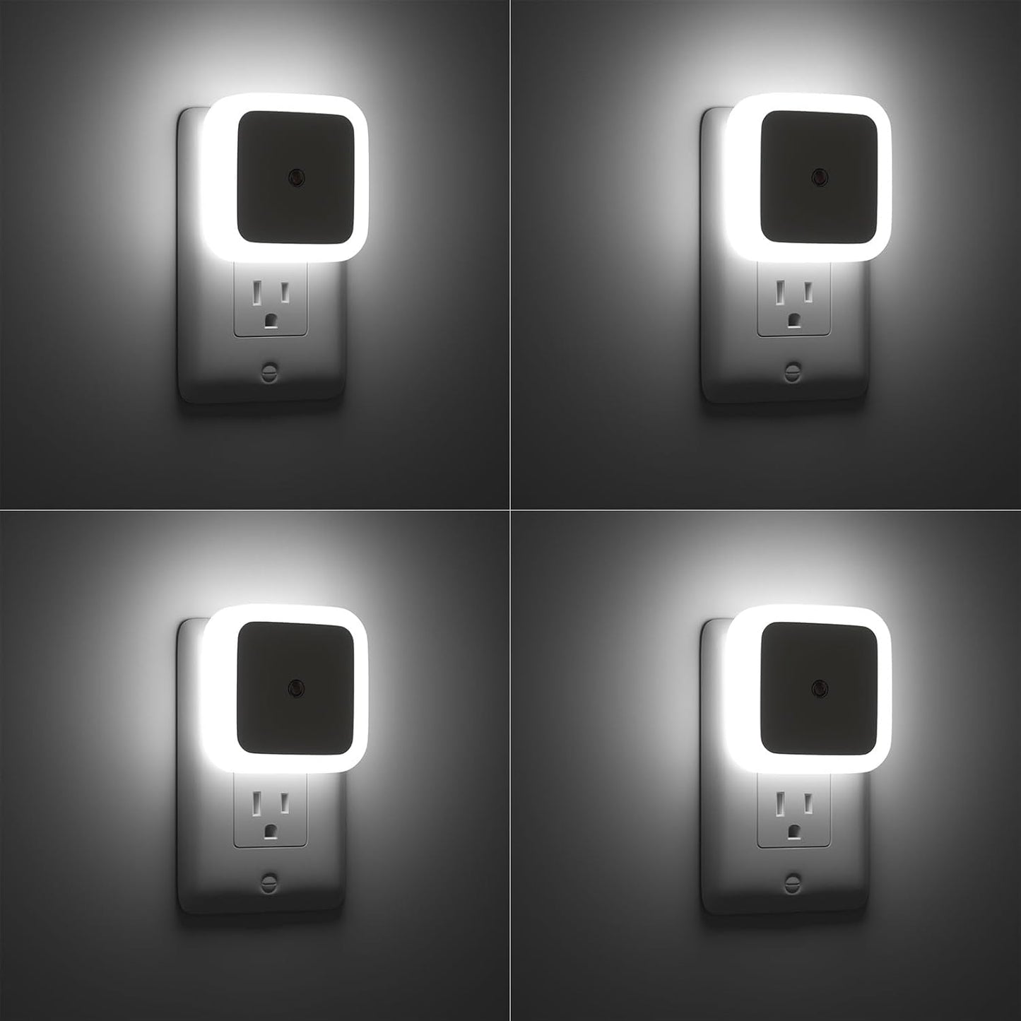 Sujeet Night Light, Night Lights Plug into Wall,Nightlight Plug in Night Light, Dusk to Dawn Night Lamp Led Night Lights for Adults Bedroom, Bathroom, Hallway (Amber)