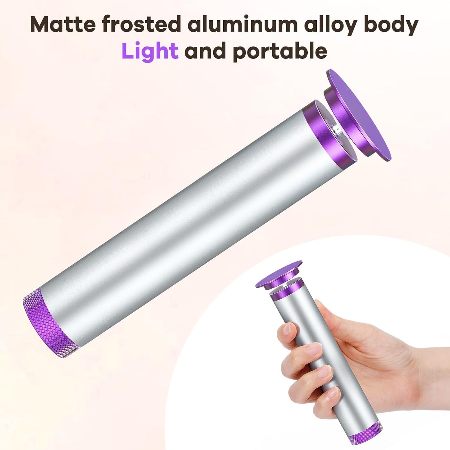 Electric Foot Callus Remover, Apply Oil,Foot File,Reusable Nano-Glass Head, Ergonomic Premium Aluminum Callus Remover for feet, Professional Foot SPA Pedicure Tool at Home