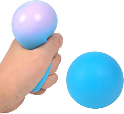 Colorful Squishies Stress Balls – Soft Squeezable Fidget Toys for Anxiety Relief, 6cm Portable Stress Toys for Adults (Random 2pack)