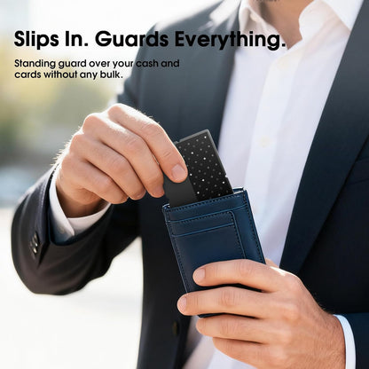 2026[Apple MFi Certified] Bluetooth Tracker Smart Card for Apple Find My iPhone Ultra-Thin Wallet GPS Tracker, 5-10 Years Battery, IP68 Waterproof Item Finder for Wallet, Bag, Luggage