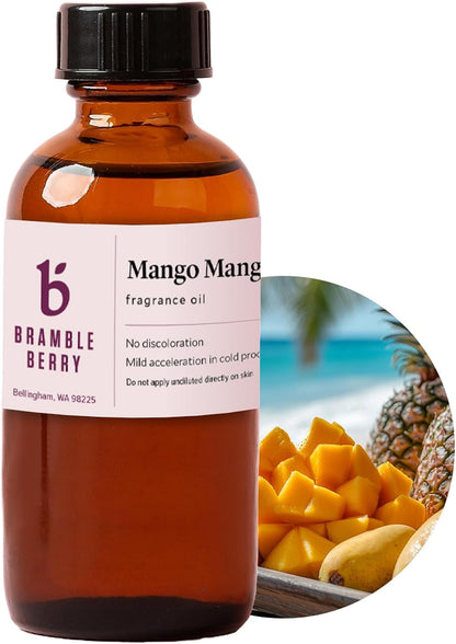 Bramble Berry Watermelon Sugar Fragrance Oil 2 oz | Sweet Fruity Scent for Soap Making, Candles, Lotion, Bath Bombs & Perfume | Skin Safe, Vegan, Paraben & Phthalate Free