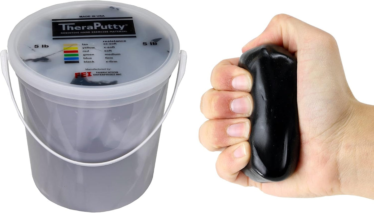CanDo TheraPutty Standard Hand Exercise Putty for Rehabilitation, Exercises, Hand Therapy, Occupational Therapy, Hand Strengthening, Improve Motor Skills, Stress Relief