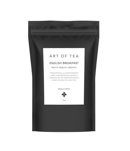 Art of Tea Organic French Lemon Ginger 1.5oz Loose Leaf Tea Tin, Caffeine Free Herbal Tea, Organic Rooibos & Lemongrass Ginger Tea, Premium Loose Leaf Herbal Tea for Relaxation & Digestion