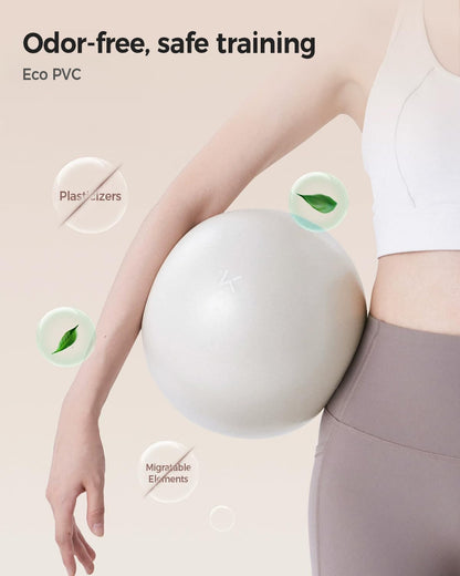 KEEP Exercise Ball Anti-Burst - Thickened Yoga Ball Pilates Ball for Physical Therapy, Fitness Ball for Workout, Core Strength and Physical Therapy