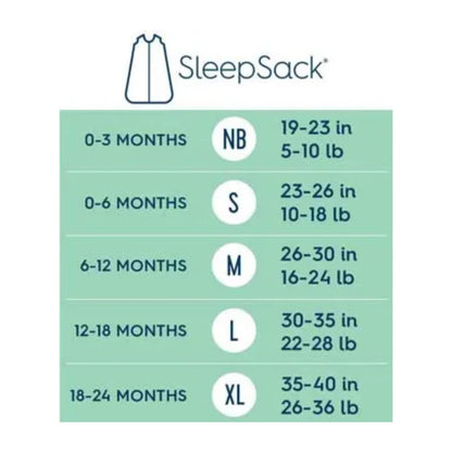 HALO SleepSack, 100% Cotton Wearable Blanket, Swaddle Transition Sleeping Bag, TOG 0.5, Ocean Life, Medium, 6-12 Months