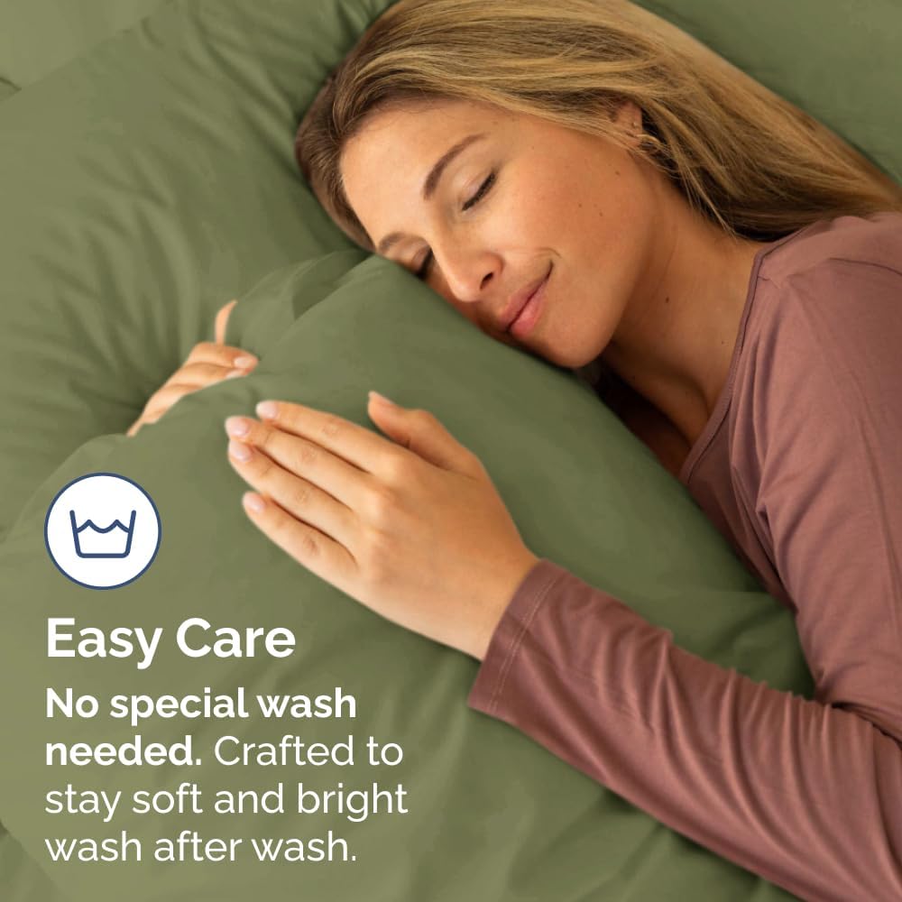 Standard Pillow Cases Set of 10 - Ultra Soft Hotel Quality Pillowcase Covers - Comfy, Cozy & Wrinkle Free - Shrink, Stain and Fade Resistant - Machine Washable Pillow Protectors - 10 Pcs Set - White - Colors A