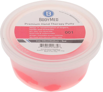 BodyMed Premium Hand Therapy Putty, Yellow, 6 Oz., Soft, Strengthening Therapy Putty for Physical Rehabilitation