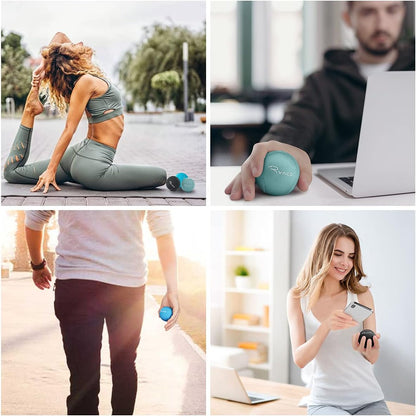 Ryaco Stress Balls for Adults, Balls for Hand Therapy, Relief Anxiety Stress Ball, Physical Therapy Fidget Stress Ball, Hand Exercise Ball for Grip Strength, Tri-Density Stress Balls