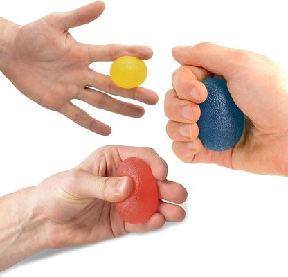 The Friendly Swede Stress Balls for Adults, Different Resistance Levels