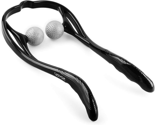 VOYOR Neck Massager Shiatsu Deep Tissue Dual Trigger Point for Pain Relief