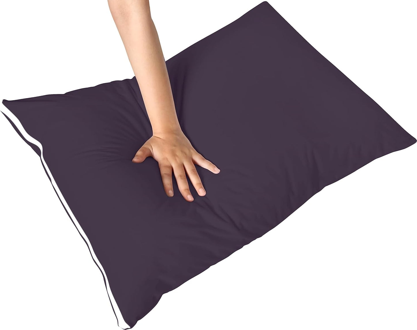 Utopia Bedding Premium 100% Waterproof Pillow Protectors with Zipper Standard Size (Set of 4), Bed Bug and Dust Mite Proof Zippered Pillow Covers, Pillow Encasement Cases, Gray