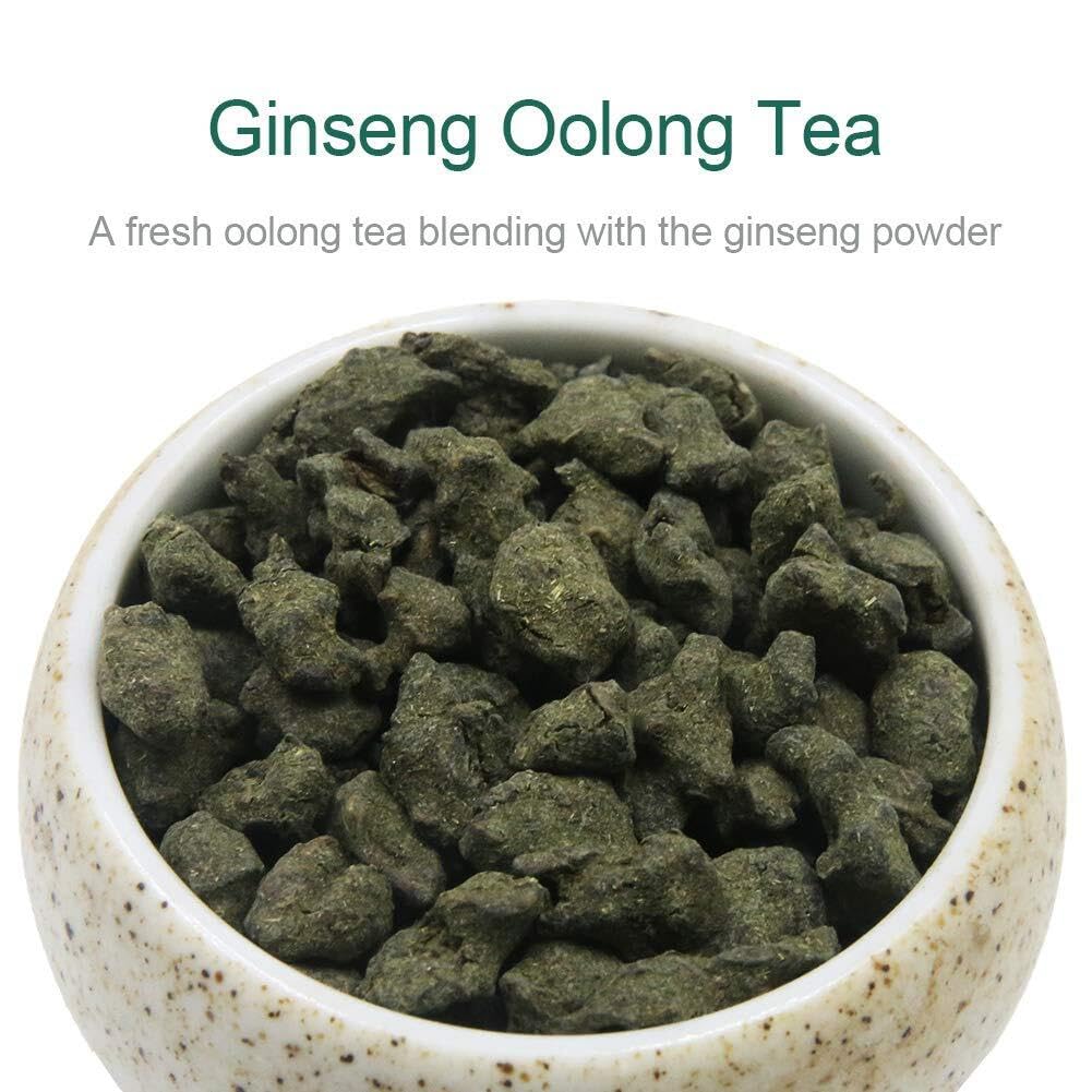 FullChea - Ginseng Oolong Tea, Oolong Tea Loose Leaf 4oz / 113g
