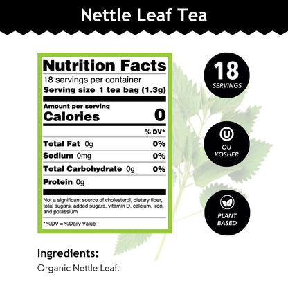 Buddha Teas - Rooibos Red Tea - Organic Herbal Tea - For Digestive Health - Rejuvenate & Support - Caffeine Free - 100% Kosher & Non-GMO - 18 Tea Bags (Pack of 1)