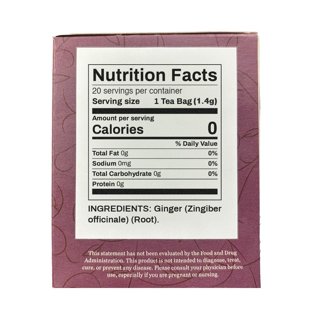 Organic Positively Botanicals Company, Milk Thistle Herbal Tea Bags, 20 Count