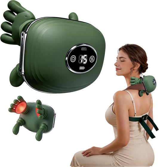 Neck Massager with Heat Cordless Neck and Shoulder Massager