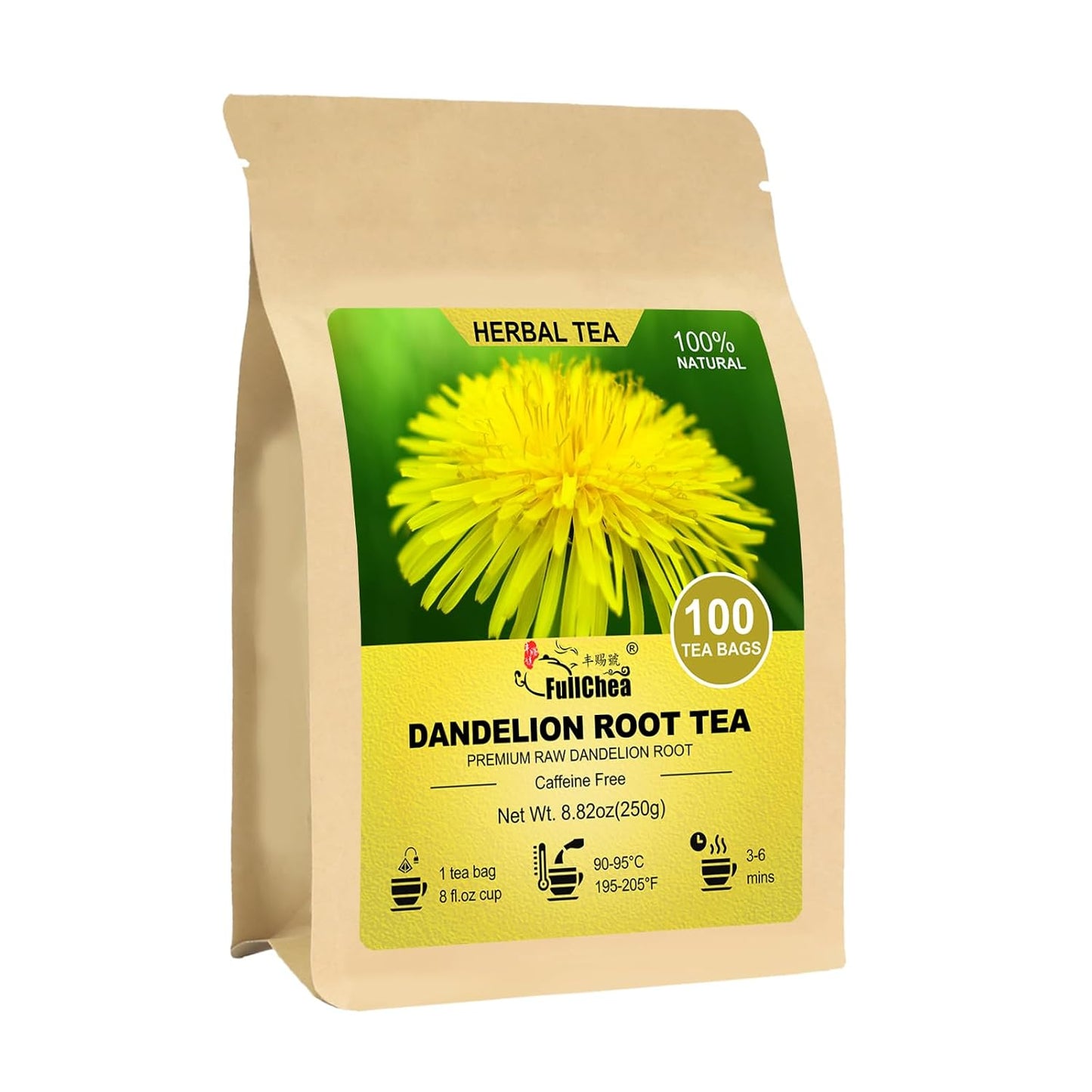 FullChea - Hibiscus Tea Bags, 50 Teabags, 2g/bag - Premium Hibiscus Flower Tea Bag - Cultivated From Nigeria - Non-GMO - Caffeine-free - Rich in Antioxidants & Support Digestion
