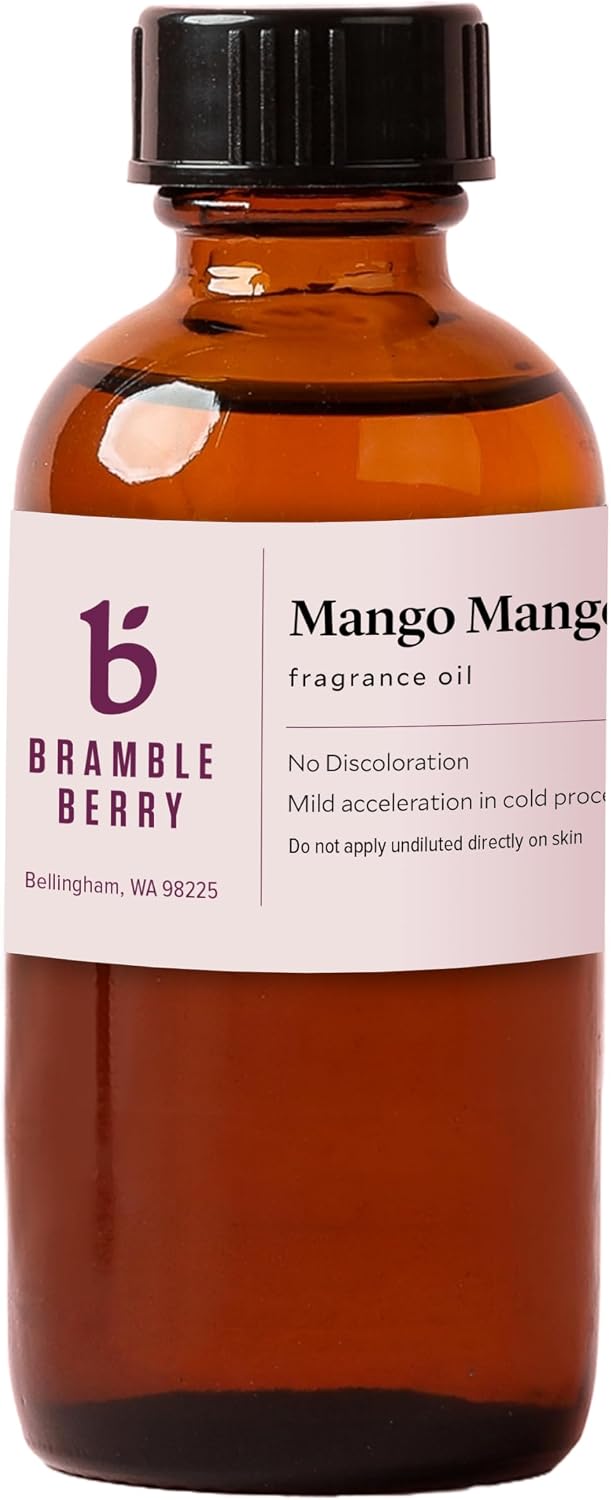 Bramble Berry Watermelon Sugar Fragrance Oil 2 oz | Sweet Fruity Scent for Soap Making, Candles, Lotion, Bath Bombs & Perfume | Skin Safe, Vegan, Paraben & Phthalate Free