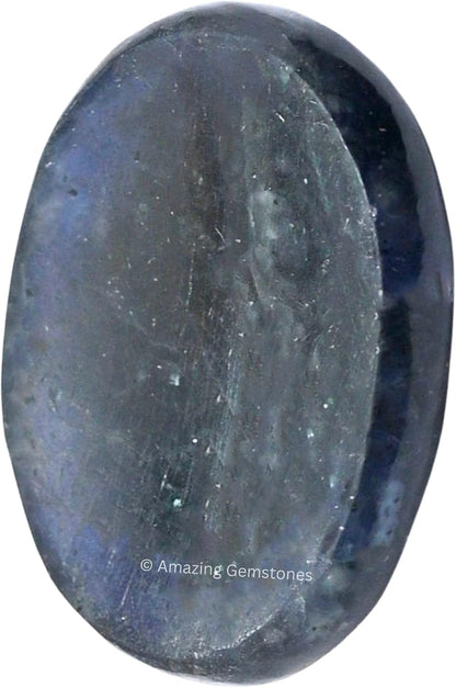 Amazing Gemstone Labradorite Thumb Worry Stone, Anxiety Stone, Healing Crystals - Piedra Crystal Fidget for Gift, Meditation, Calming, Relaxation, Stress Relief - Colors C