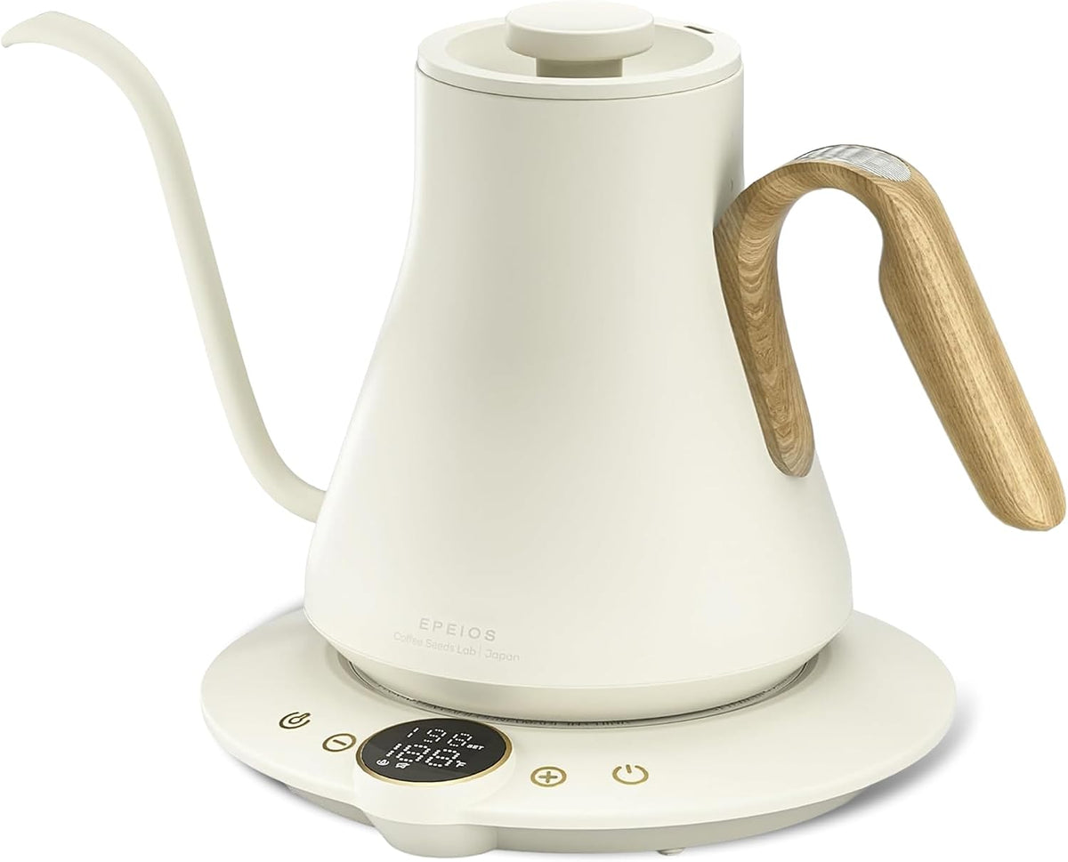 INTASTING Gooseneck Electric Kettle with ±1℉ Temperature Control 0.9 Liter