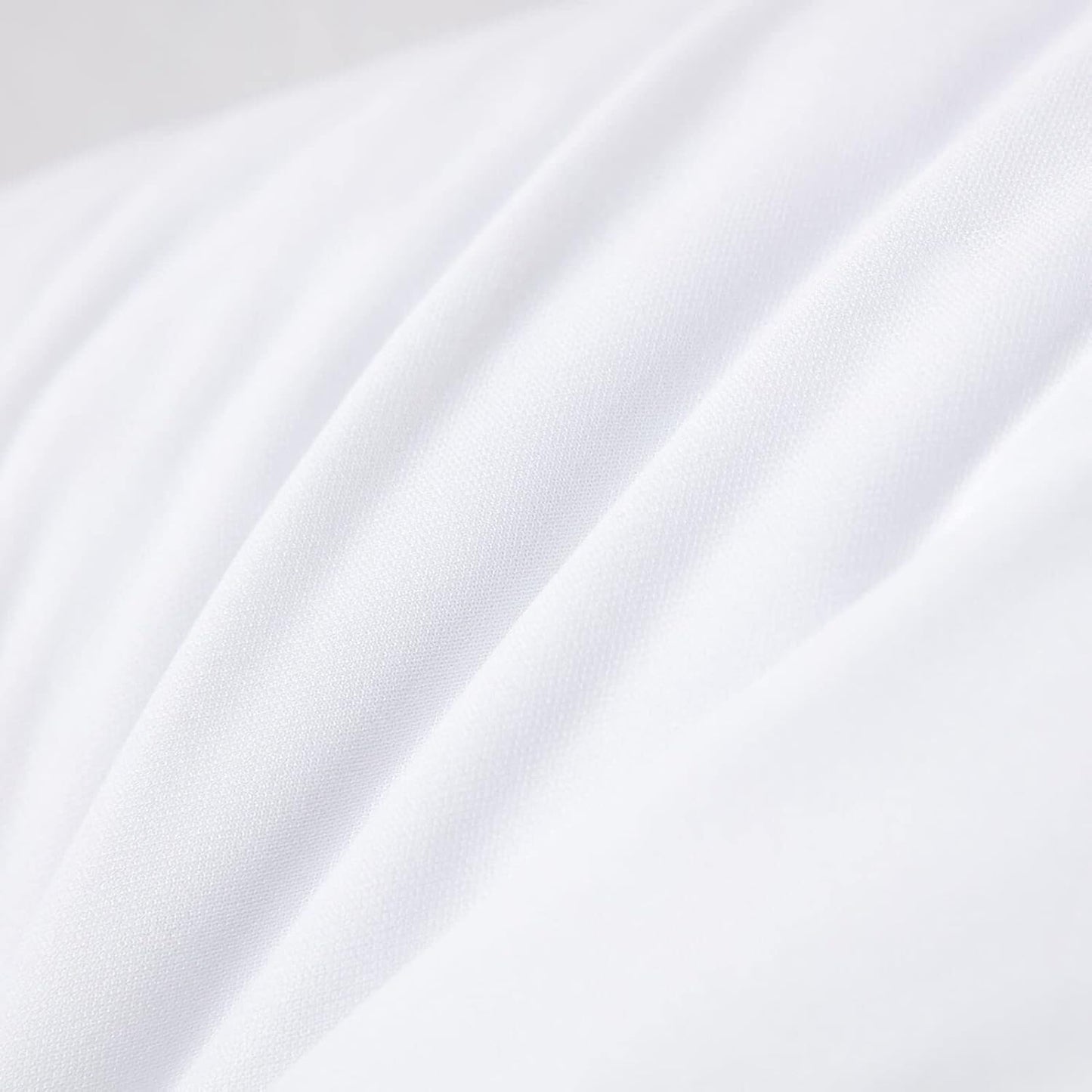 Kingnex 4 Pack Waterproof Down Feather Proof Pillow Protectors with Zipper 20x20 Zippered Pillow Covers for Square Throw Pillow
