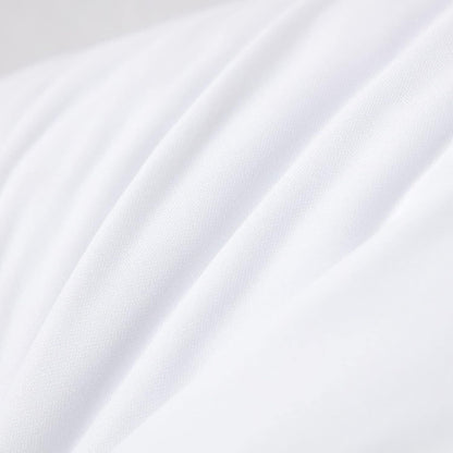 Kingnex 4 Pack Waterproof Down Feather Proof Pillow Protectors with Zipper 20x20 Zippered Pillow Covers for Square Throw Pillow