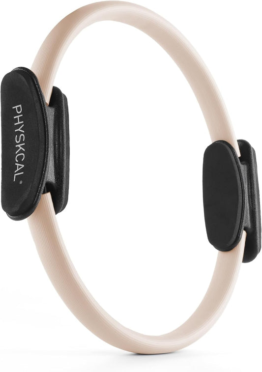 PhysKcal Pilates Ring, 15-Inch Magic Circle with Thick Padded Handle
