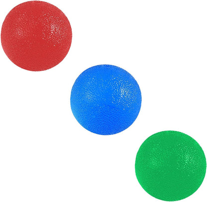 Stress Balls Squeeze Balls for Hand Strengthening Devices with Different Resistance Levels for Finger Forearm Wrist Exercise Relaxation and Pain Relief
