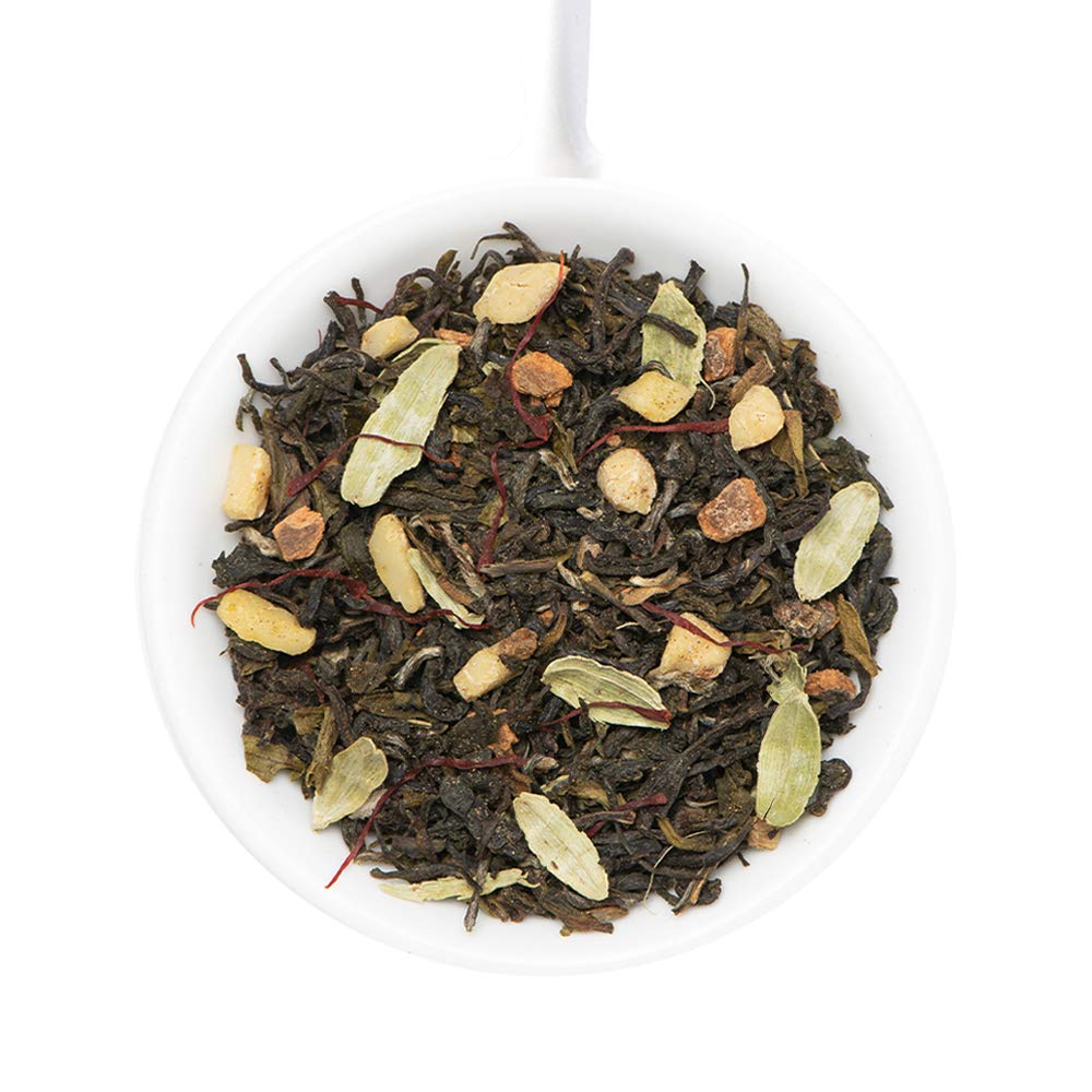VAHDAM, Turmeric Ginger Herbal Tea (50+ Cups, 3.53oz) Caffeine Free | 100% Pure Herbal Blend - Savory & Spicy | Vacuum Sealed | Direct from Source