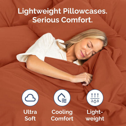 Standard Pillow Cases Set of 10 - Ultra Soft Hotel Quality Pillowcase Covers - Comfy, Cozy & Wrinkle Free - Shrink, Stain and Fade Resistant - Machine Washable Pillow Protectors - 10 Pcs Set - White - Colors A