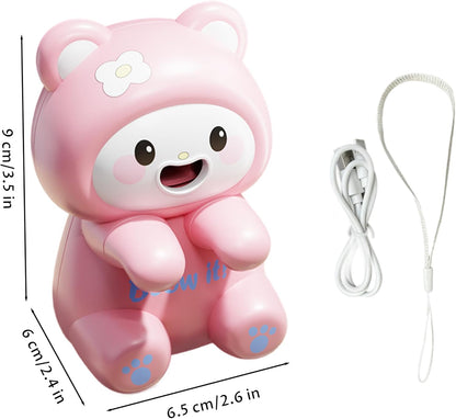 Mini Food Cooling Fan, Clip-on White